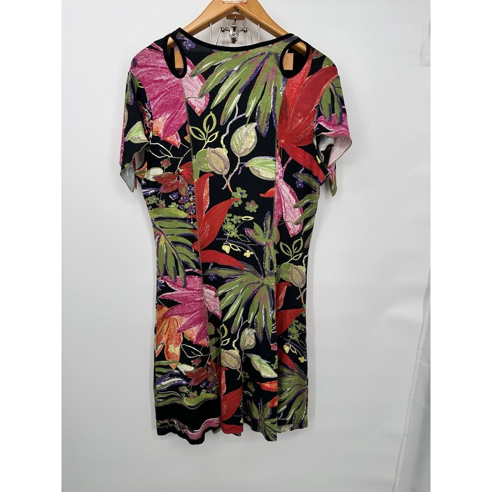 Made In Italy Colored MIDI A Line Shirt Dress 6 made in Italy very stretchy